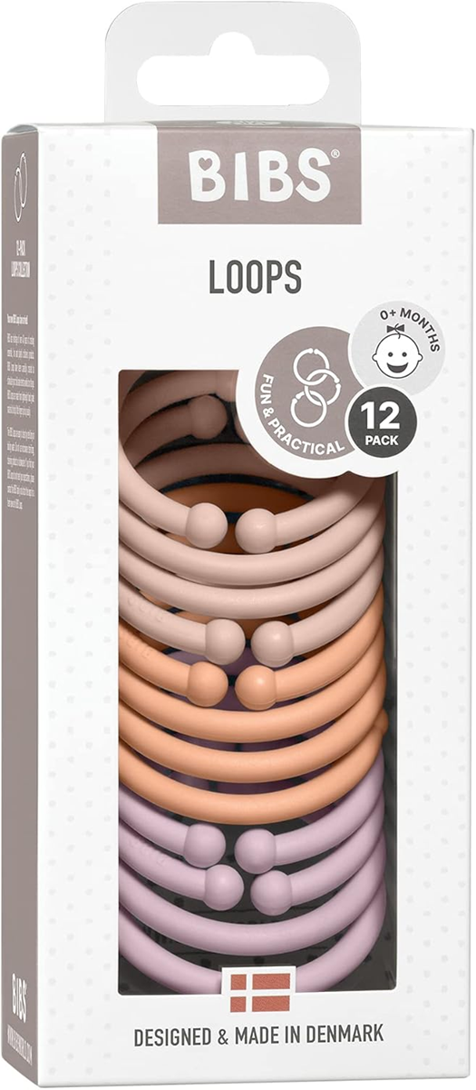 BIBS LOOPS 12x attaches universelles