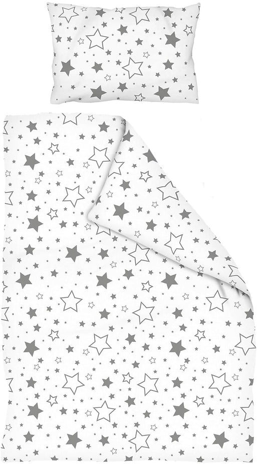 Ensemble de literie AMILIAN 2 pièces 100x135 / 40x60 coton