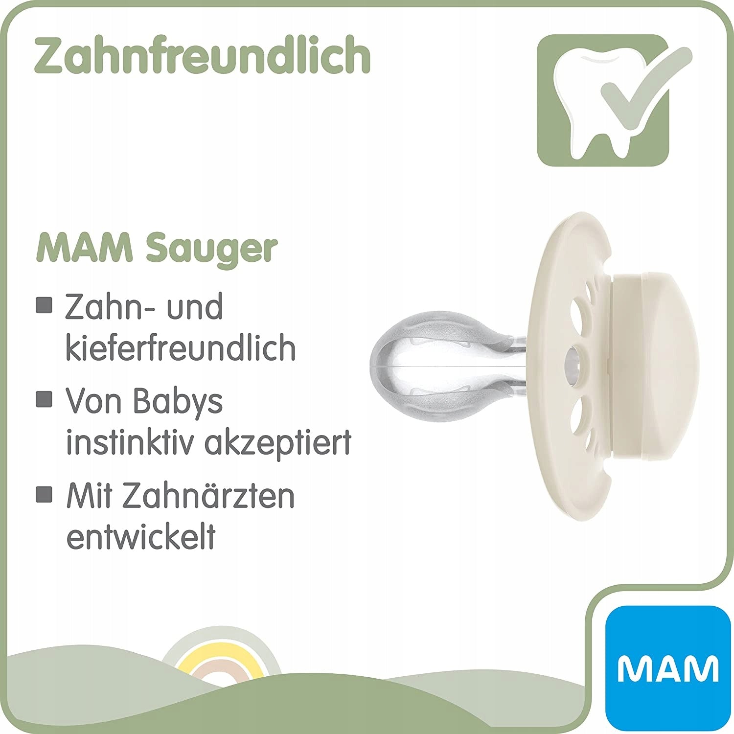 MAM ORIGINAL PURE smoczek uspokajający x2 0-6m – zdjęcie produktu 4