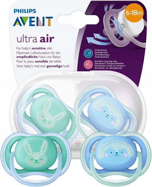 PHILIPS AVENT Ultra Air Schnuller x 2 6-18 Monate