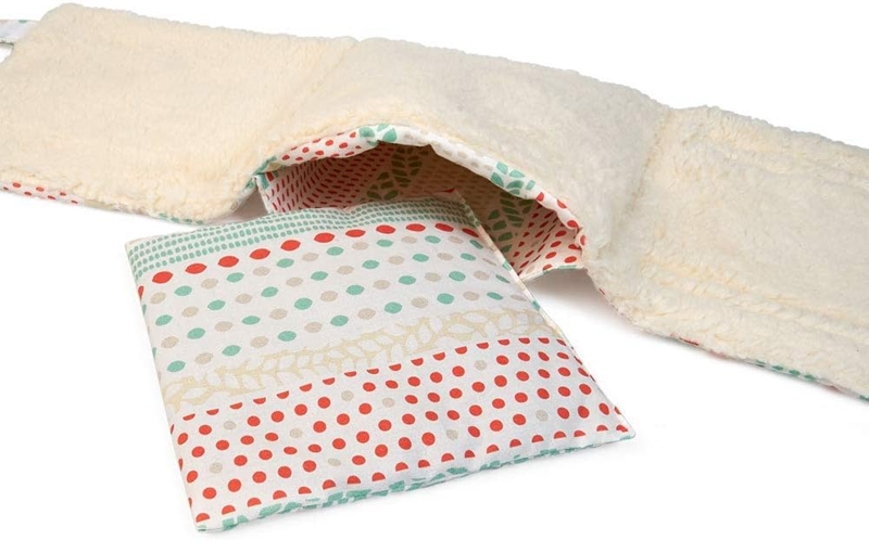GRUNSPECHT hot water bottle with grape seeds + holding belt