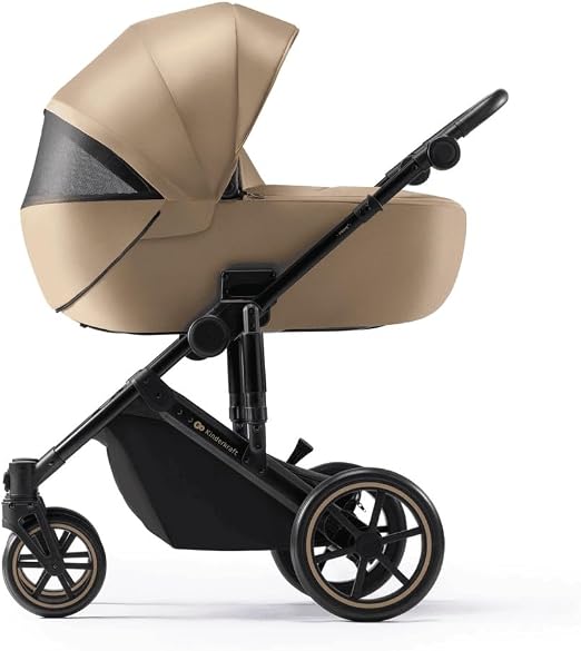 KINDERKRAFT PRIME2 PRO 3w1 wózek wielofunkcyjny do 22kg + fotelik MINK PRO – SANDROSE BEIGE – zdjęcie 15