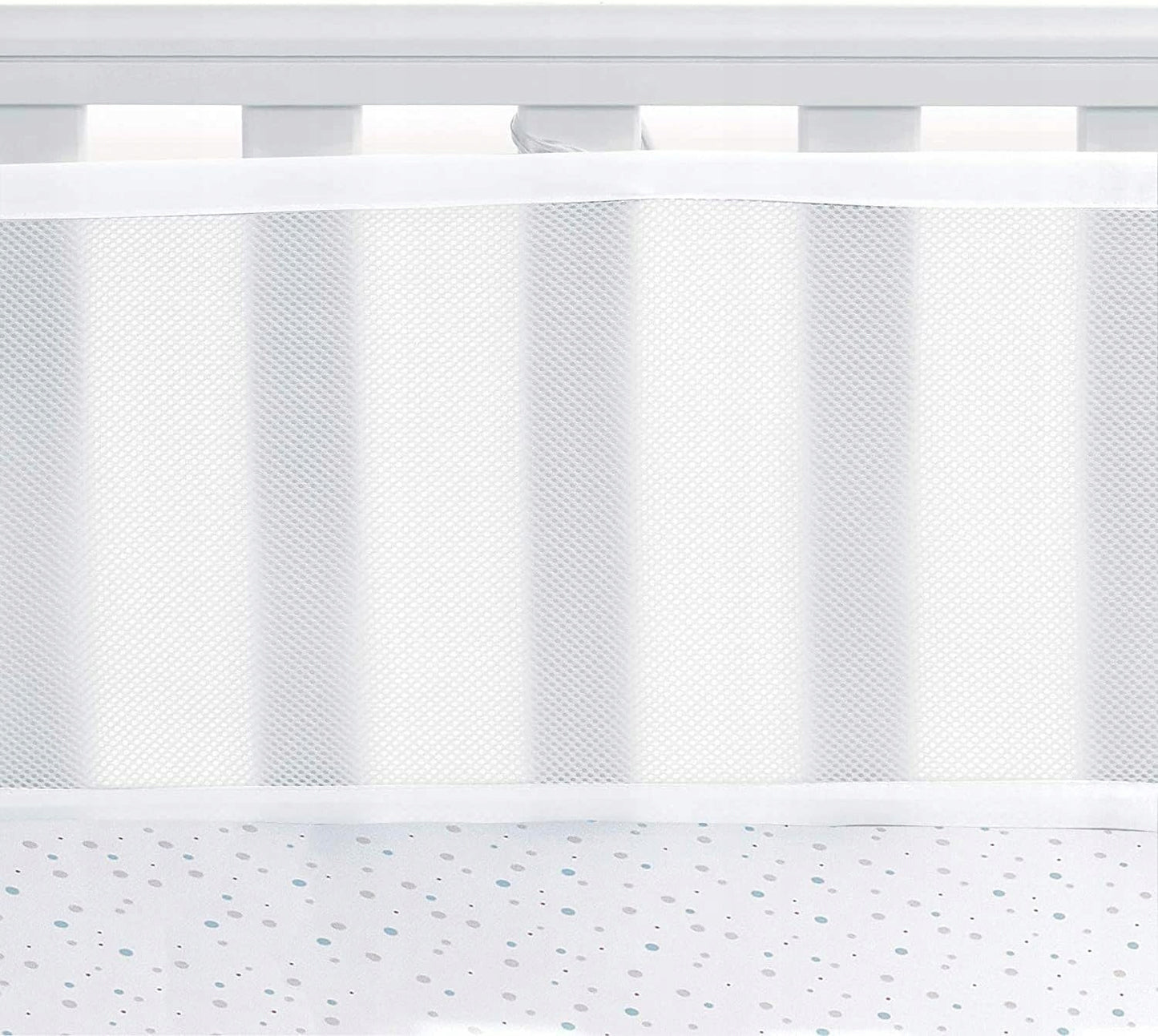 OCHRANIACZ do łóżeczka SIATECZKA 340x30 + 160x30 – zdjęcie produktu 4