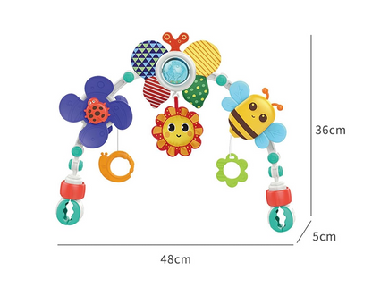 PLAY ARCH arche avec jouets pour poussette et siège auto
