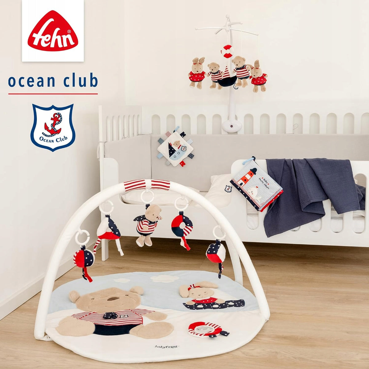 FEHN Ocean Club karuzela do łóżeczka – nowy – zdjęcie 4