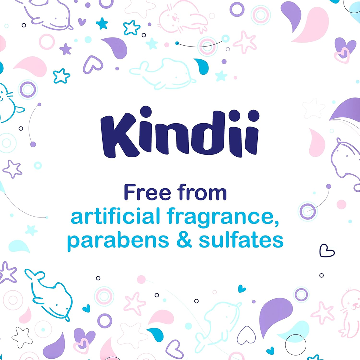 KINDII Pure Water 99 wet wipes x60