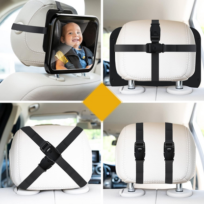 AKAPOLA miroir de voiture pour surveillance de bébé 360°