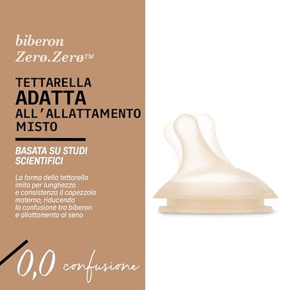Suavinex Zero Zero biberon anti-coliques 180 ml S Light