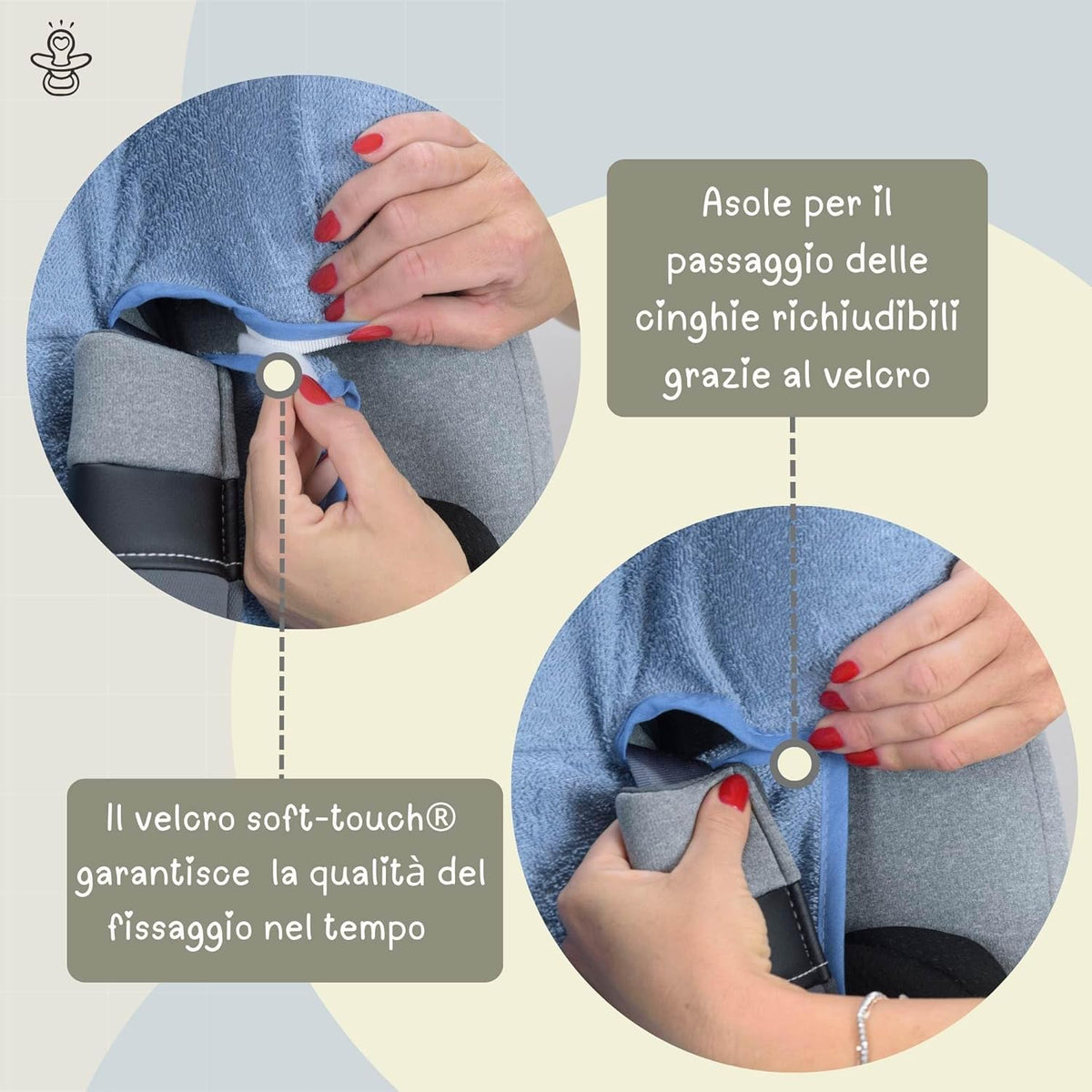 BABY IDEA copertura per seggiolino UNIVERSALE GR1/2/3
