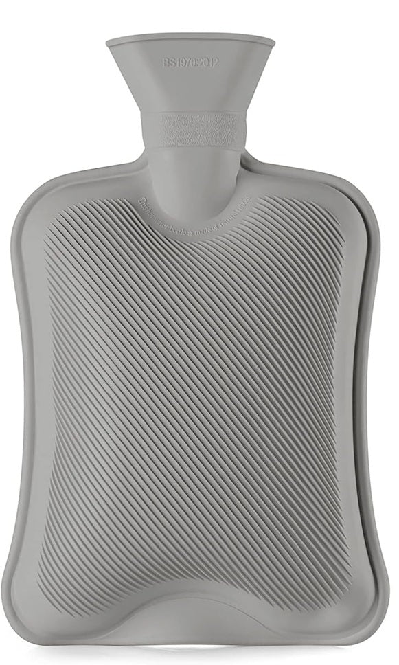 BLUMTAL One gummivarmtvandsflaske 1,8 liter + fleeceovertræk 21 x 31 cm