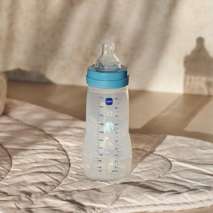MAM Easy Active fľaša 330 ml, cumlík 4, 6 m+ Slon – fotografia produktu 5