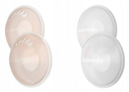 SUAVINEX coquilles d’allaitement pour recueillir le lait + coquilles de protection