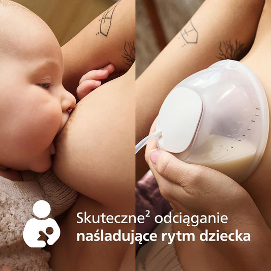 PHILIPS AVENT podwójny laktator muszlowy HANDS-FREE SCD553/11 – zdjęcie produktu 2
