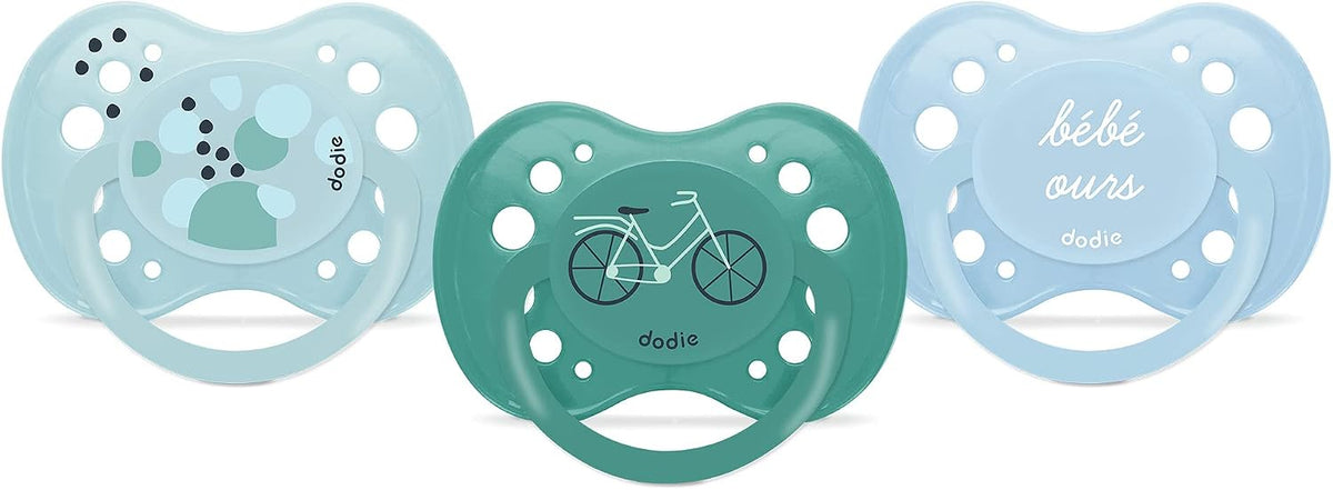 DODIE anatomical pacifier 18m+ Bébé Ours x3