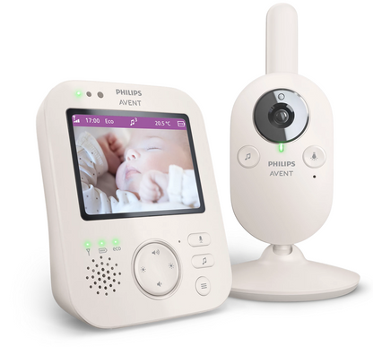 PHILIPS AVENT SCD891/26 elektronisches Babyphone 3,5" Zoom x4