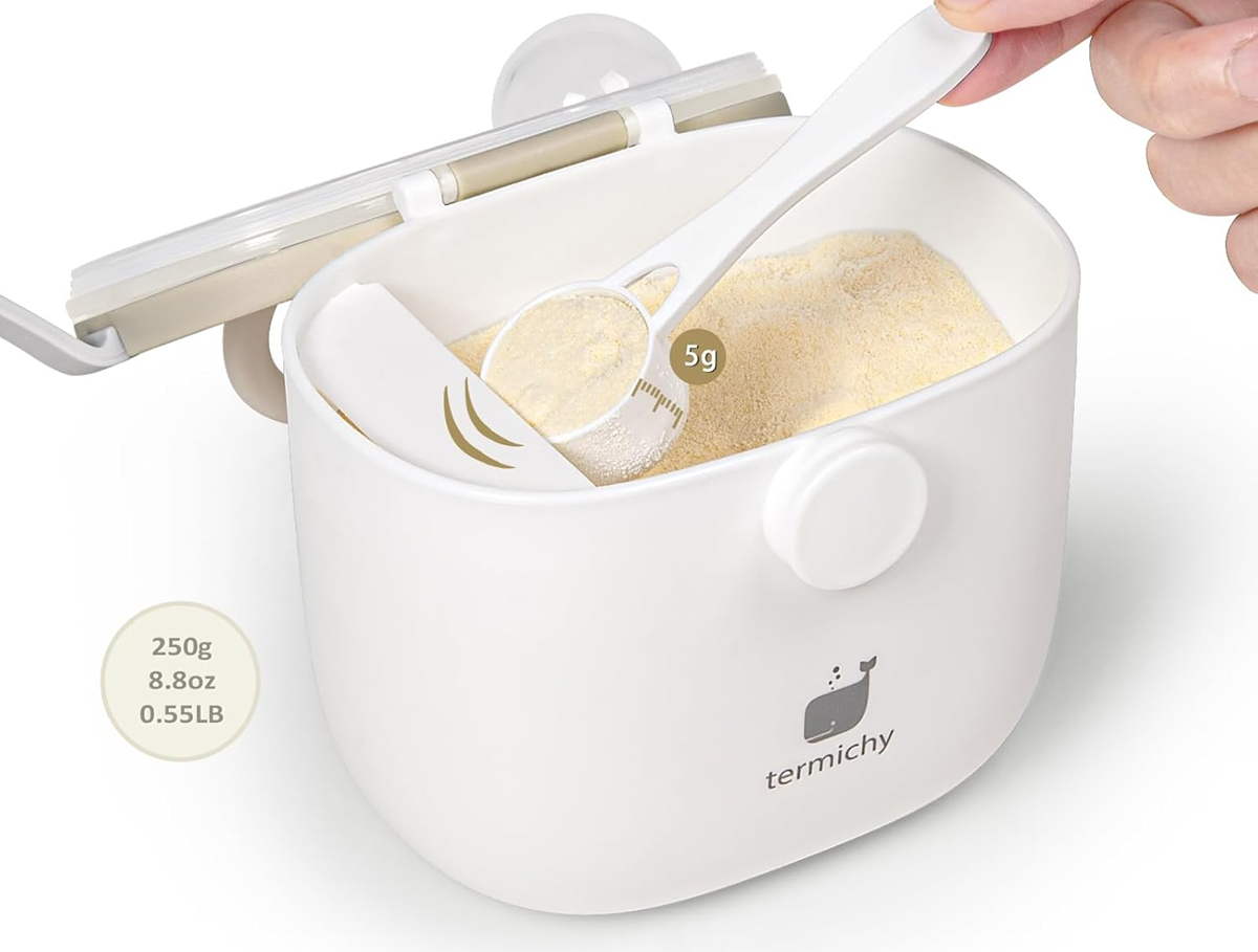 TERMICHY formula milk container 500 ml 250 g + measuring scoop – product image 3
