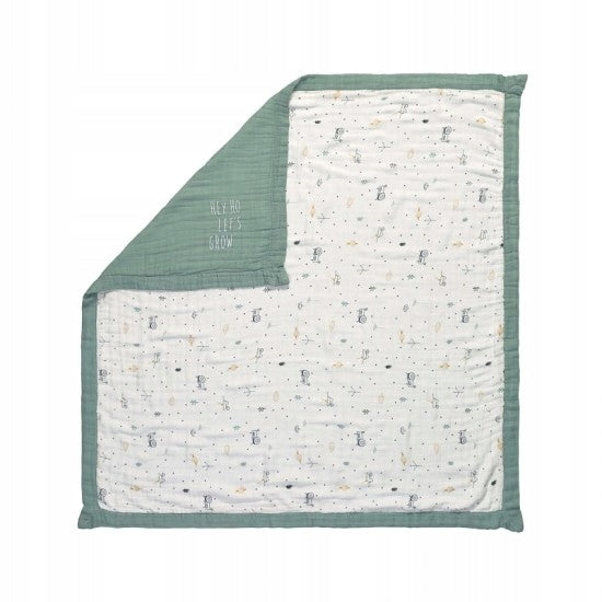 LASSIG manta de viscosa de bambú 100x100 para bebés
