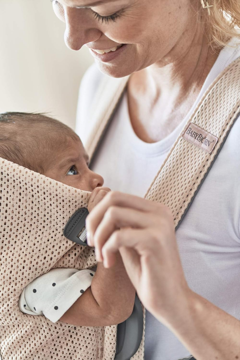 BABYBJORN MINI porte-bébé ergonomique 3-11kg AIRY MESH
