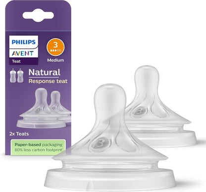 Philips Avent Natural Response tétine de biberon (3) 1m+ x2