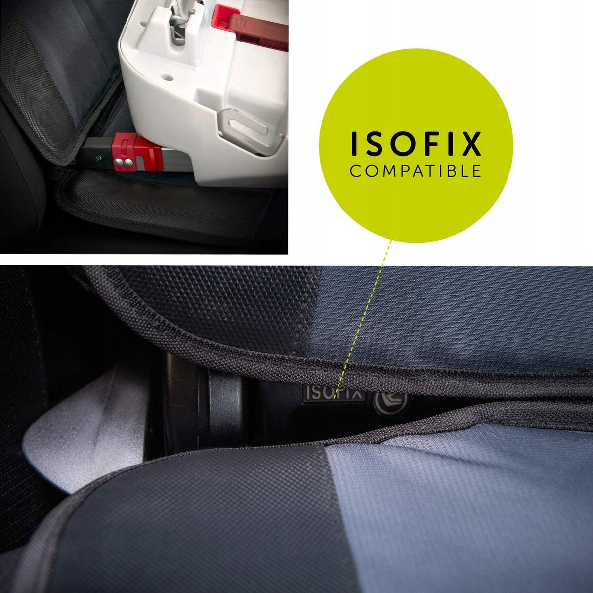 HAUCK mata ochronna pod fotelik SIT ON ME ISOFIX compatible, ochrona tapicerki samochodu