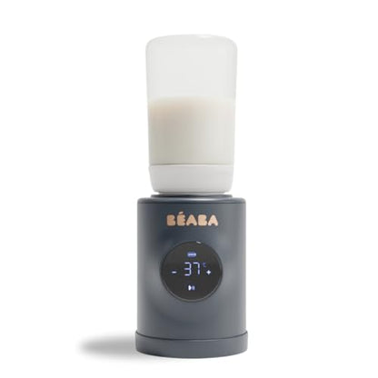 BÉABA Milk Nomad przenośny podgrzewacz do butelek, regulacja 21–49°C, szybkie podgrzewanie mleka w 3 min