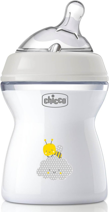 CHICCO NaturalFeeling butelka 250 ml 2 m+ średni przepływ
