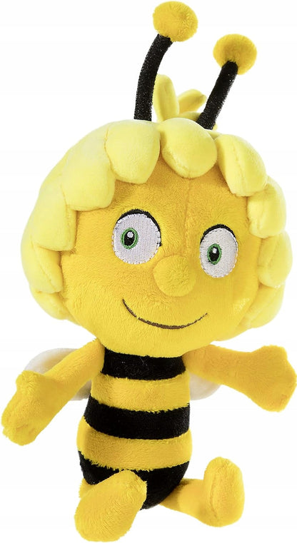 HEUNEC Pszczółka Maja przytulanka 18 cm, miękka pluszowa zabawka dla dzieci 3 m+, żółto-czarna