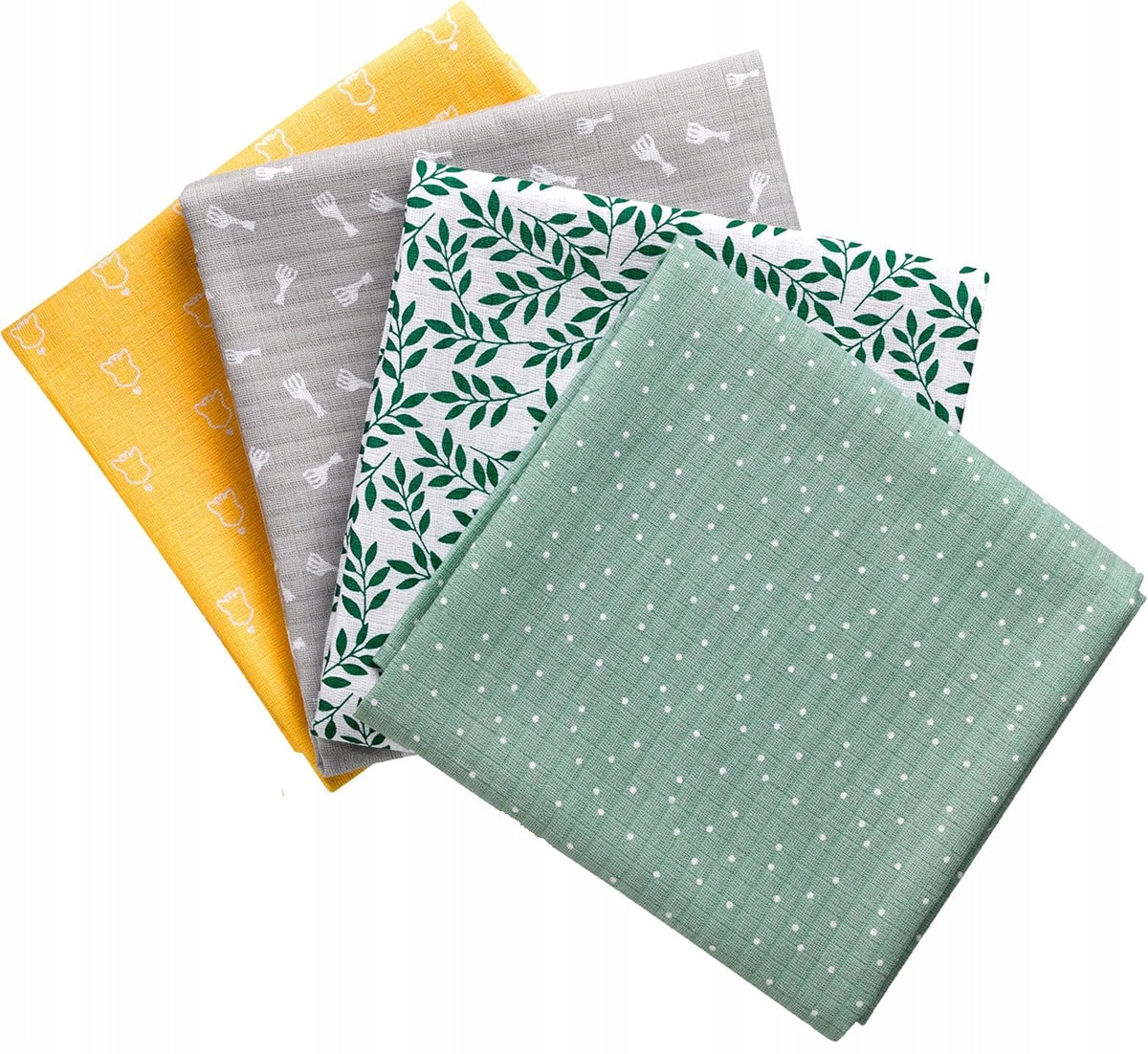 SOPHIE LA GIRAFE langes en coton 70cm x 70cm x4pcs