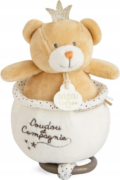 DOUDOU et COMPAGNIE doudou Roi Ours 20 cm