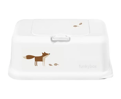 FUNKYBOX boîte pour lingettes humides avec couvercle ouvrant 12,5 x 22 x 8,5 cm