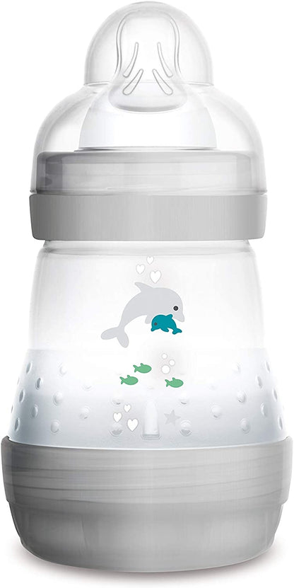 MAM sterylizator podgrzewacz 6w1 + butelka, elektryczny, biało-szary, z butelką Easy Start 160 ml