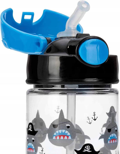 NUBY Gobelet avec paille en tritan 4 m+ 540 ml REQUIN