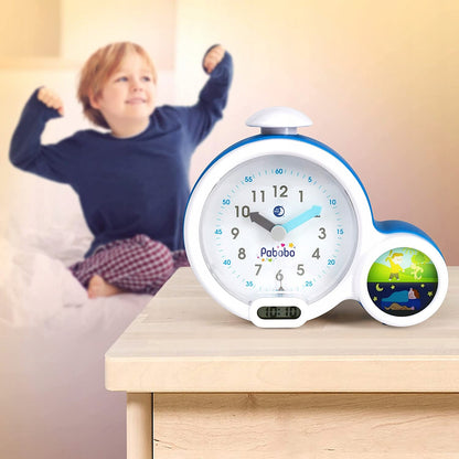 PABOBO Kid'Sleep BUDZIK EDUKACYJNY niebieski