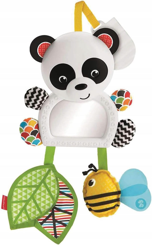 FISHER-PRICE FGH91 sonaglino da appendere per passeggino, seggiolino auto 37 cm PANDA
