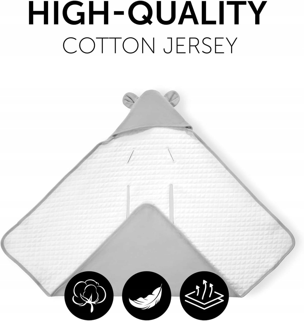 HAUCK SNUGGLE N DREAM otulacz do fotelika wózka kocyk z wysokiej jakości bawełny, miękki i oddychający