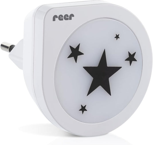 REER NightGuide Star veilleuse LED à brancher, capteur d’obscurité