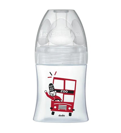 DODIE Sensation+ LONDON glasflaske 150 ml 0-6 m sutter 1 fri flow