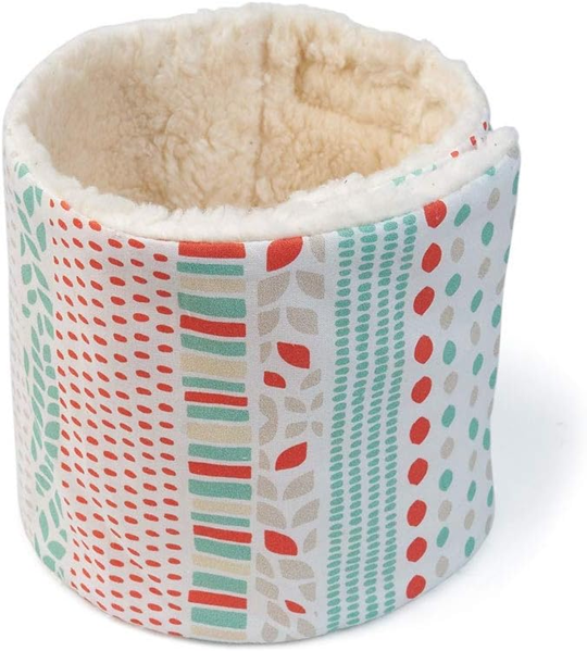 GRUNSPECHT hot water bottle with grape seeds + holding belt