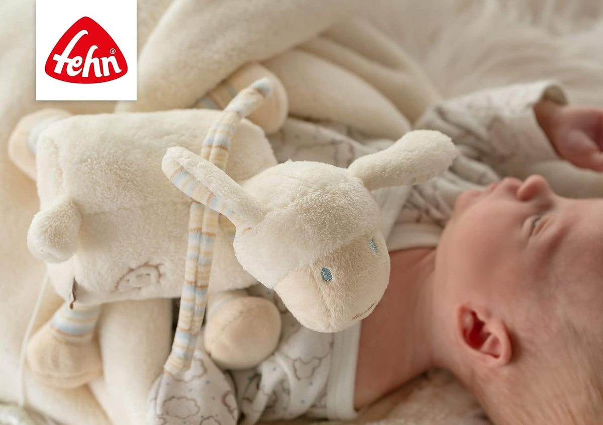 FEHN pluszowa zawieszka z pozytywką OWCA 17 cm kołysanka Brahms'a – zdjęcie produktu 5
