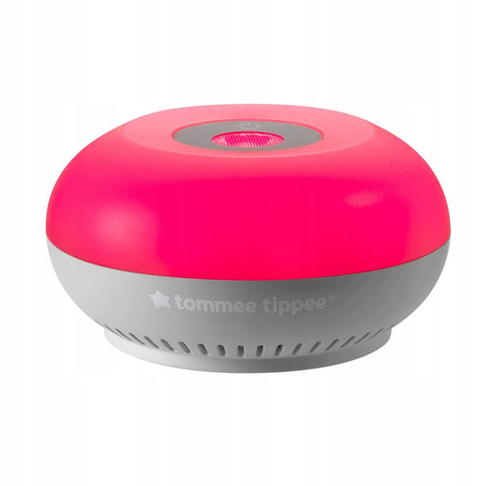 TOMMEE TIPPEE DreamMaker lampka nocna z czujnikiem, szara z czerwonym światłem i regulacją jasności