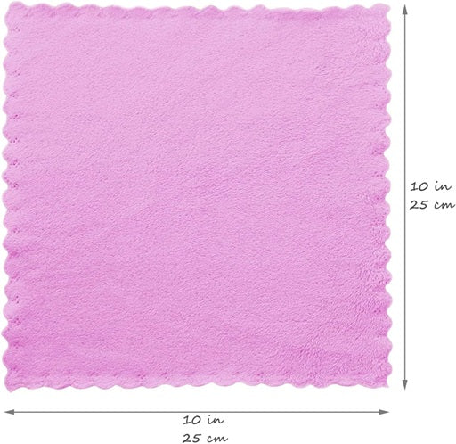 MICROFIBRA panos de lavagem universais 25x25cm x12un