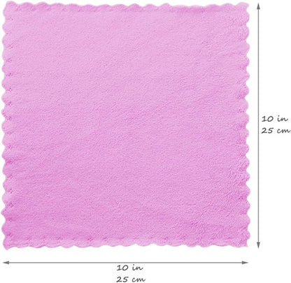 MICROFIBRA panos de lavagem universais 25x25cm x12un