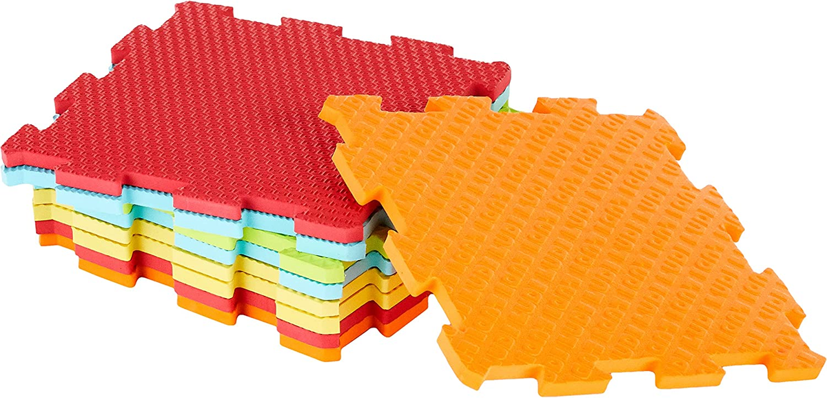 LUDI faltbare SENSORISCHE Puzzlematte 90x90 – Produktfoto 3