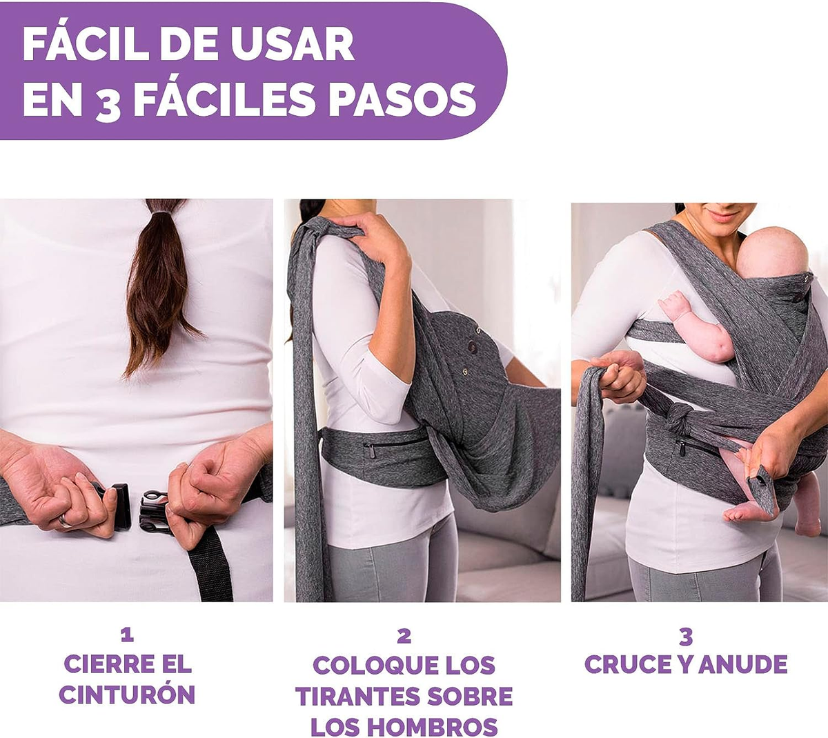 CHICCO Boppy ComfyFit porte-bébé ergonomique 0+