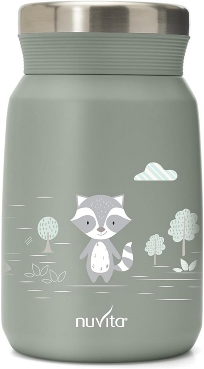 NUVITA 4472 thermos alimentaire en acier inoxydable 500 ml 6 m+