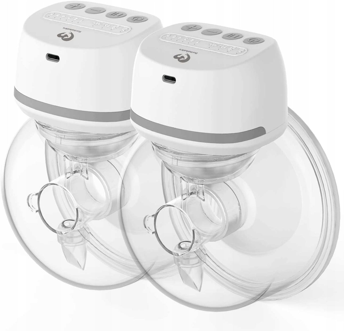 BELLABABY tire-lait électrique sans fil en forme de coquillage x2
