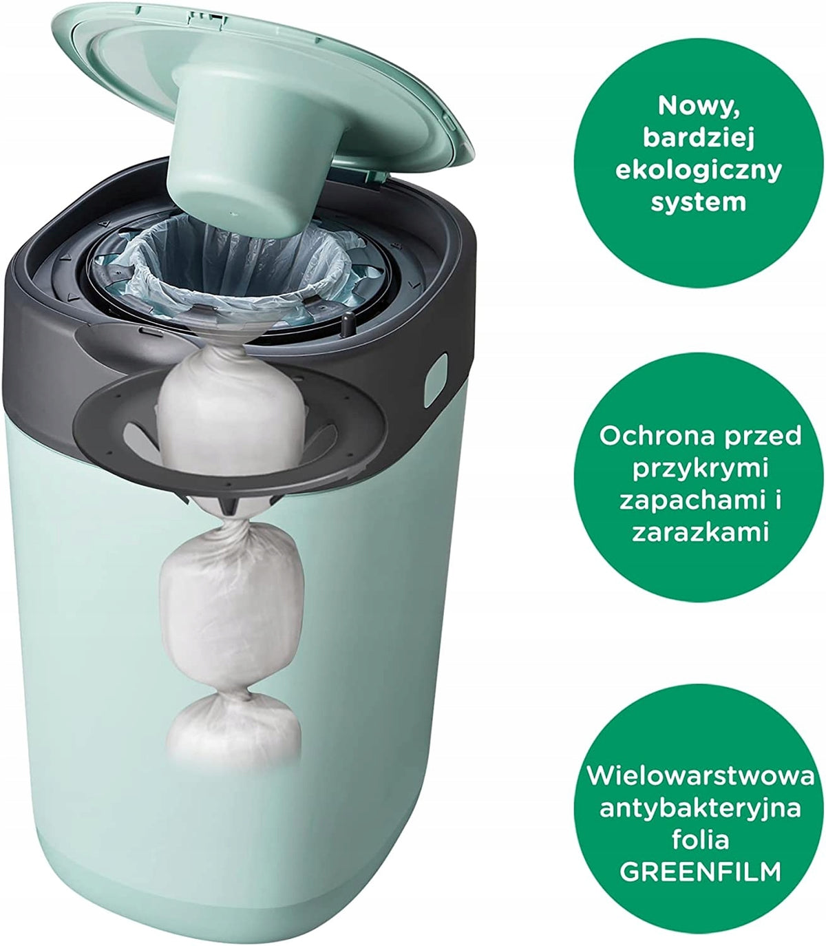 TOMMEE TIPPEE Twist&Click poubelle à couches