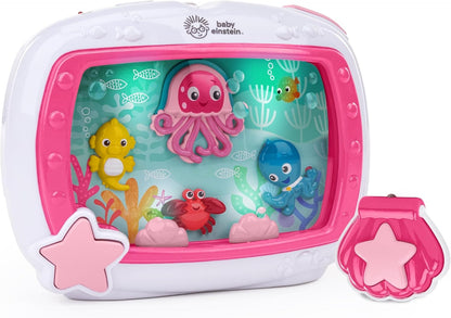 BABY EINSTEIN Rêves marins boîte à musique avec lumières + télécommande, 22 x 29 cm