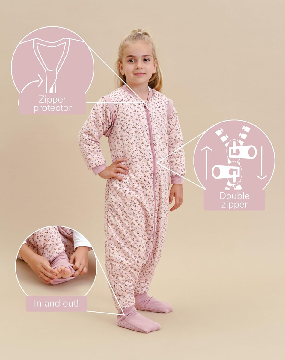 MOLIS&CO gigoteuse d'hiver 2,5 TOG 3 ans manches amovibles