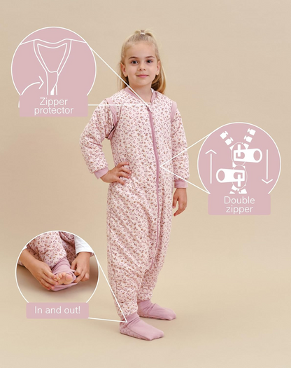 MOLIS&CO gigoteuse d'hiver 2,5 TOG 3 ans manches amovibles